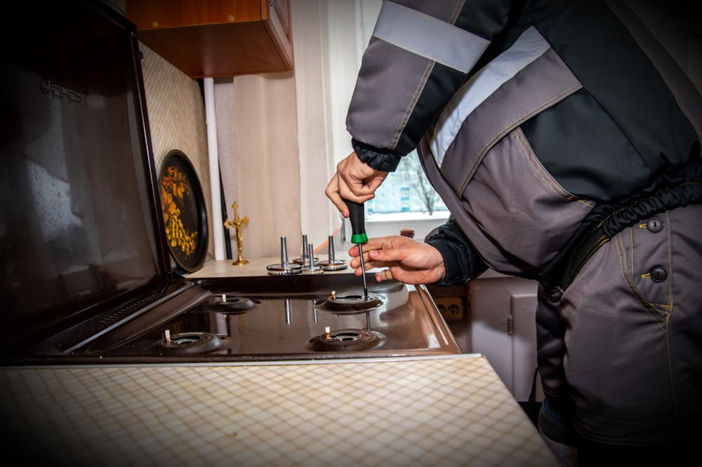 gas stove repair 764hs1g