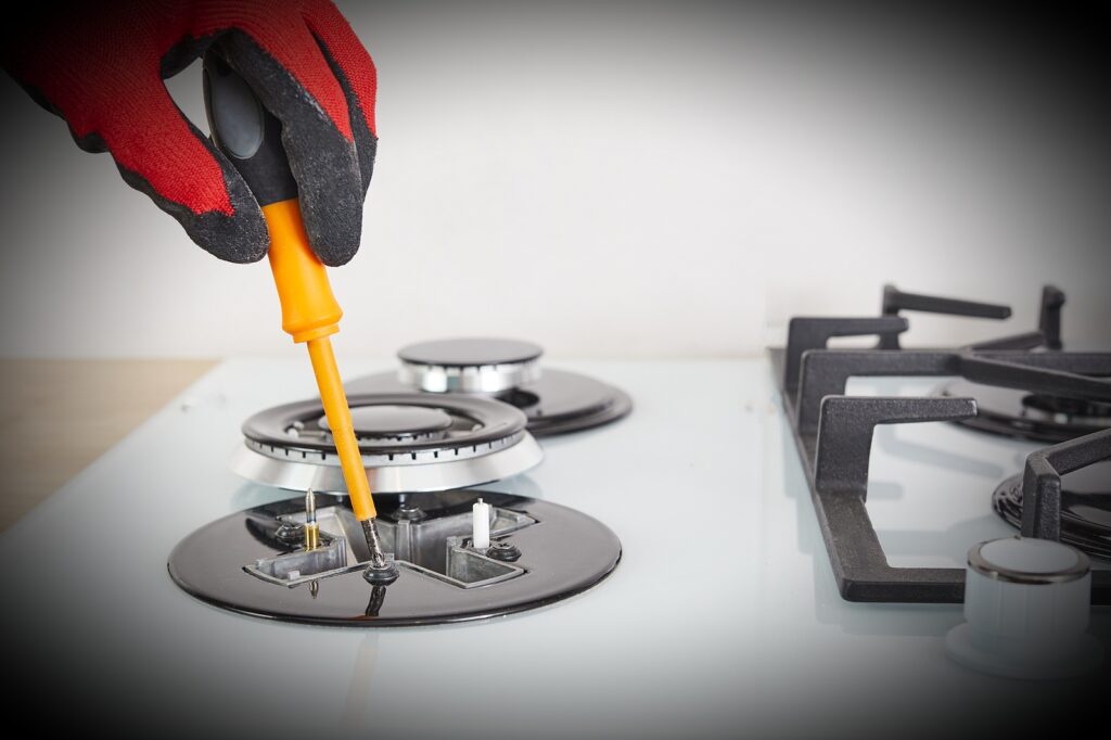 gas stove repair 764hs1f