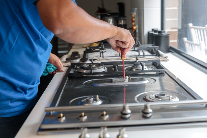 gas stove repair 764hs